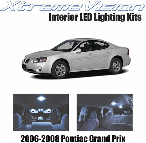XtremeVision Interior LED for Pontiac Grand Prix 2006-2008 (8 Pieces)