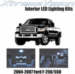 XtremeVision Interior LED for Ford F-250-550 2004-2007 (6 Pieces) Cool White Interior LED Kit + Installation Tool