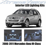 XtremeVision Interior LED for Mercedes-Benz M-Class 2006-2011 (11 Pieces) Cool White Interior LED Kit + Installation Tool