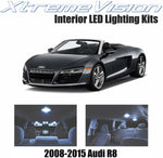 XtremeVision LED for Audi R8 2008-2015 (8 Pieces) Cool White Premium Interior LED Kit Package + Installation Tool