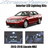 Xtremevision Interior LED for Lincoln MKZ 2013-2016 (10 Pieces) Cool White Interior LED Kit + Installation Tool