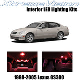 XtremeVision Interior LED for Lexus GS300 GS400 GS430 1998-2005 (12 pcs)