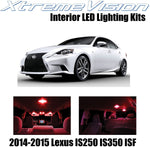 XtremeVision Interior LED for Lexus IS250 IS350 ISF 2014-2015 (11 pcs)