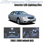 Xtremevision Interior LED for Infiniti Q45 2002-2006 (8 Pieces) Cool White Interior LED Kit + Installation Tool