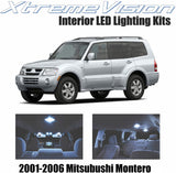 XtremeVision Interior LED for Mitsubishi Montero 2001-2006 (10 Pieces) Cool White Interior LED Kit + Installation Tool