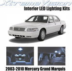 Xtremevision Interior LED for Mercury Grand Marquis 2003-2010 (8 Pieces)