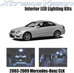 Xtremevision Interior LED for Mercedes-Benz CLK 2003-2009 (10 Pieces) Cool White Interior LED Kit + Installation Tool
