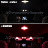 XtremeVision Interior LED for Acura CL 2001-2003 (6 pcs) Red White Interior