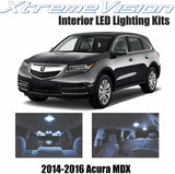 XtremeVision LED for Acura MDX 2014-2016 (13 Pieces) Cool White Premium Interior LED Kit Package + Installation Tool