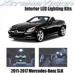 Xtremevision Interior LED for Mercedes-Benz SLK 2011-2017 (6 Pieces) Cool White Interior LED Kit + Installation Tool