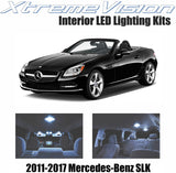 Xtremevision Interior LED for Mercedes-Benz SLK 2011-2017 (6 Pieces) Cool White Interior LED Kit + Installation Tool