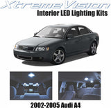 XtremeVision LED for Audi A4 2002-2005 (17 Pieces) Cool White Premium Interior LED Kit Package + Installation Tool