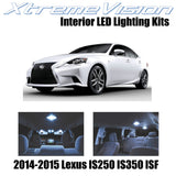 XtremeVision Interior LED for Lexus IS250 IS350 ISF 2014-2015 (11 pcs)