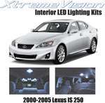 Xtremevision Interior LED for Lexus is 250 2000-2005 (6 Pieces) Cool White Interior LED Kit + Installation Tool
