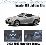 Xtremevision Interior LED for Mercedes-Benz SL 2003-2008 (8 Pieces) Cool White Interior LED Kit + Installation Tool