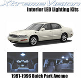 XtremeVision Interior LED for Buick Park Avenue 1991-1996 (20 Pieces) Cool White Interior LED Kit + Installation Tool