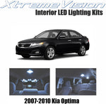 XtremeVision Interior LED for Kia Optima 2007-2010 (4 Pieces) Cool White Interior LED Kit + Installation Tool
