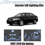XtremeVision Interior LED for Kia Optima 2007-2010 (4 Pieces) Cool White Interior LED Kit + Installation Tool