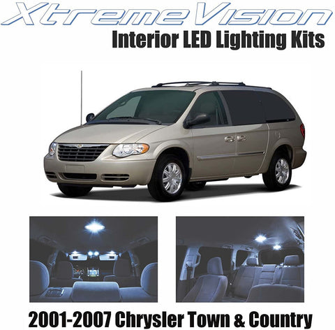 XtremeVision Interior LED for Chrysler Town & Country 2001-2007 (16 Pieces)