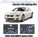 XtremeVision Interior LED for BMW 6 Series (E64) 2006-2010 (7 Pieces) Cool White Interior LED Kit + Installation Tool