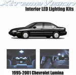 Xtremevision Interior LED for Chevrolet Lumina 1995-2001 (6 Pieces) Cool White Interior LED Kit + Installation Tool