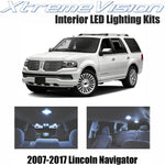 Xtremevision Interior LED for Lincoln Navigator 2007-2017 (12 Pieces)