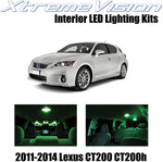 XtremeVision Interior LED for Lexus CT200h CT200 2011-2014 (8 pcs)