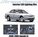 XtremeVision Interior LED for Lincoln LS 2000-2006 (10 Pieces) Cool White Interior LED Kit + Installation Tool