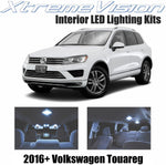 XtremeVision Interior LED for Volkswagen Touareg 2016+ (T4) (21 Pieces) Cool White Interior LED Kit + Installation Tool