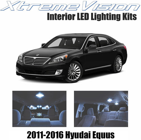 Xtremevision Interior LED for Hyundai Equus 2011-2016 (8 Pieces)
