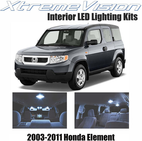 Xtremevision Interior LED for Honda Element 2003-2011 (4 Pieces)