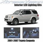 XtremeVision Interior LED for Toyota Sequoia 2001-2007 (13 Pieces) Cool White Interior LED Kit + Installation Tool