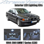 XtremeVision Interior LED for BMW 7 Series (E38) 1994-2001 (14 Pieces) Cool White Interior LED Kit + Installation Tool