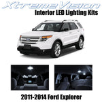 XtremeVision Interior LED for Ford Explorer 2011-2014 (6 pcs)