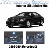 XtremeVision Interior LED for Mercedes-Benz CL 2006-2014 (11 Pieces) Cool White Interior LED Kit + Installation Tool