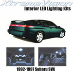 Xtremevision Interior LED for Subaru SVX 1992-1997 (8 Pieces) Cool White Interior LED Kit + Installation Tool