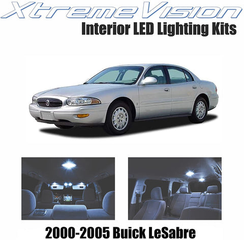 XtremeVision Interior LED for Buick Lesabre 2000-2005 (20 Pieces) Cool White Interior LED Kit + Installation Tool