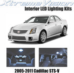 Xtremevision Interior LED for Cadillac STS-V 2005-2010 (12 Pieces) Cool White Interior LED Kit + Installation Tool