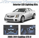 Xtremevision Interior LED for Cadillac STS-V 2005-2010 (12 Pieces) Cool White Interior LED Kit + Installation Tool
