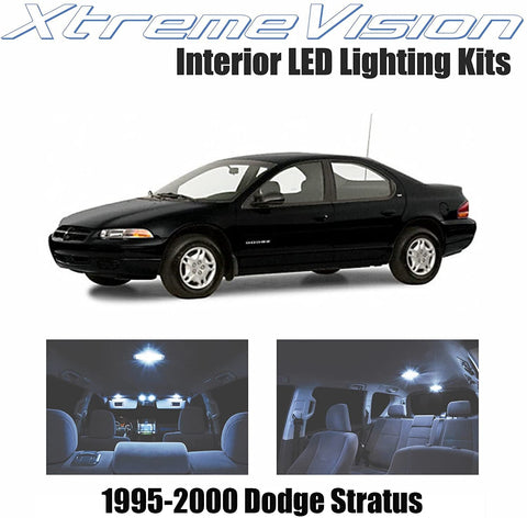 Xtremevision Interior LED for Dodge Stratus 1995-2000 (10 Pieces)