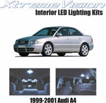 XtremeVision LED for Audi A4 1999-2001 (17 Pieces) Cool White Premium Interior LED Kit Package + Installation Tool