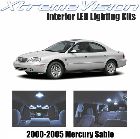 XtremeVision Interior LED for Mercury Sable 2000-2005 (10 Pieces)