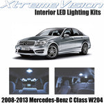 Xtremevision Interior LED for Mercedes-Benz C Class W204 2008-2013 (13 Pieces) Cool White Interior LED Kit + Installation Tool