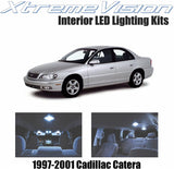 XtremeVision Interior LED for Cadillac Catera 1997-2001 (9 Pieces) Cool White Interior LED Kit + Installation Tool