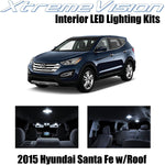 XtremeVision Interior LED for Hyundai Santa Fe w/Panoramic Roof 2015+ (9 pcs)