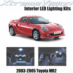 XtremeVision Interior LED for Toyota MR2 2003-2005 (2 Pieces) Cool White Interior LED Kit + Installation Tool
