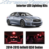 XtremeVision Interior LED for Infiniti Q50 Sedan 2014-2015 (10 pcs)