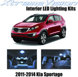 XtremeVision Interior LED for KIA Sportage 2010-2014 (3 Pieces) Cool White Interior LED Kit + Installation Tool