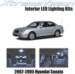 Xtremevision Interior LED for Hyundai Sonata 2002-2005 (8 Pieces) Cool White Interior LED Kit + Installation Tool