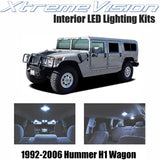 Xtremevision Interior LED for Hummer H1 Wagon 1992-2006 (14 Pieces)
